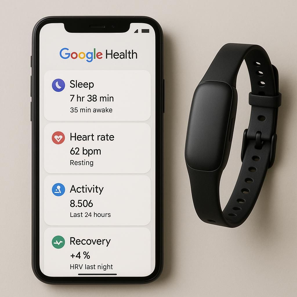 découvrez le fitbit air, le bracelet connecté minimaliste de google à moins de 100 €, qui représente un nouveau défi pour whoop en alliant design épuré et fonctionnalités essentielles.
