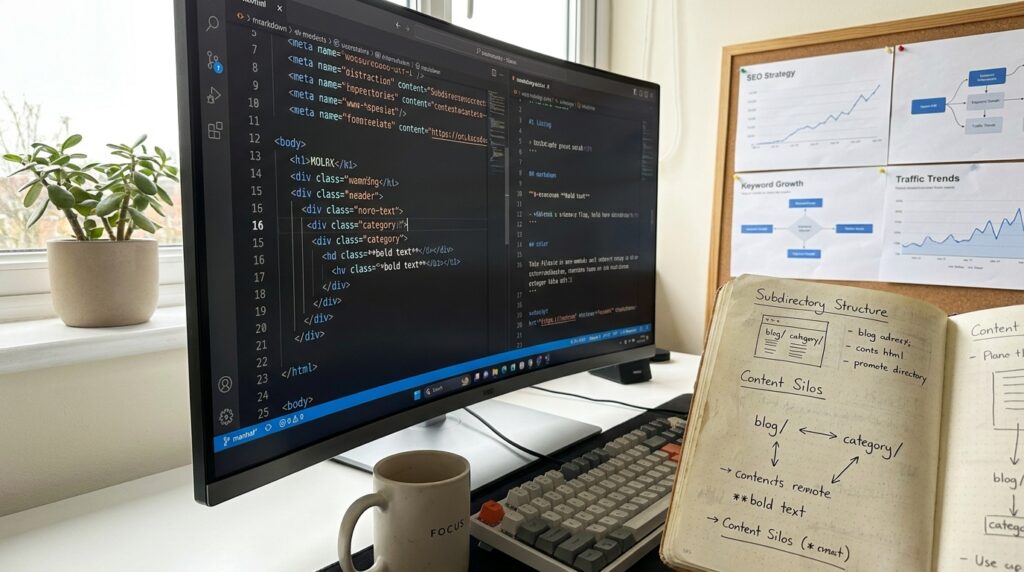 découvrez goossips seo et apprenez à maîtriser le html, le markdown ainsi que l'optimisation des sous-répertoires pour améliorer votre référencement et la visibilité de votre site.