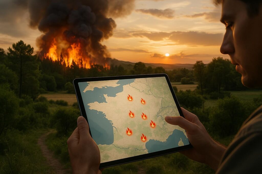 découvrez comment localiser en temps réel les incendies actifs en france grâce à des cartes interactives faciles à utiliser pour surveiller et réagir rapidement aux feux.