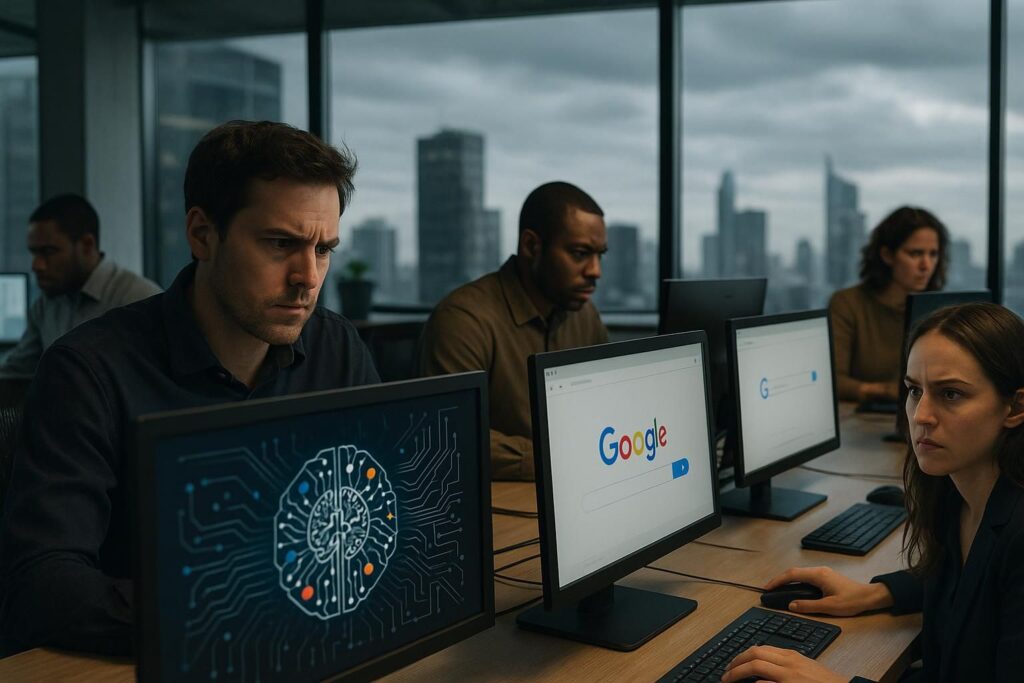 découvrez comment google est accusé de ne pas tenir ses promesses en matière d'internet et d'intelligence artificielle, selon une enquête approfondie de la presse magazine.
