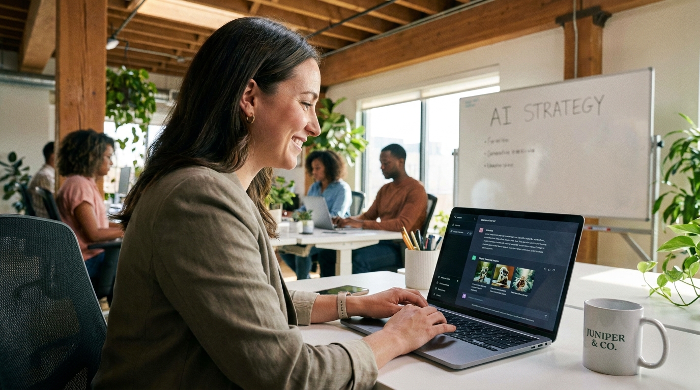découvrez comment l'intelligence artificielle transforme les petites entreprises, en explorant ses opportunités et les défis réels qu'elle présente.