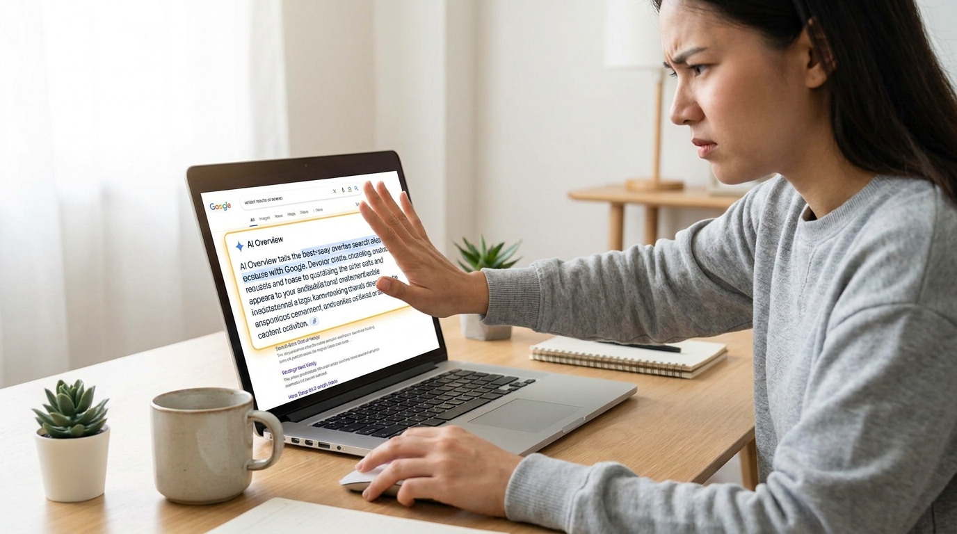 découvrez comment désactiver facilement les réponses automatiques d’overviews dans vos recherches google pour une expérience plus personnalisée.