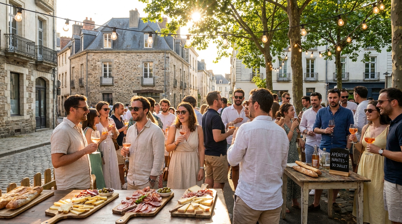 participez au rencontre apéro web à nantes le 30 juillet, une occasion idéale pour networker et échanger dans une ambiance conviviale avant les vacances.