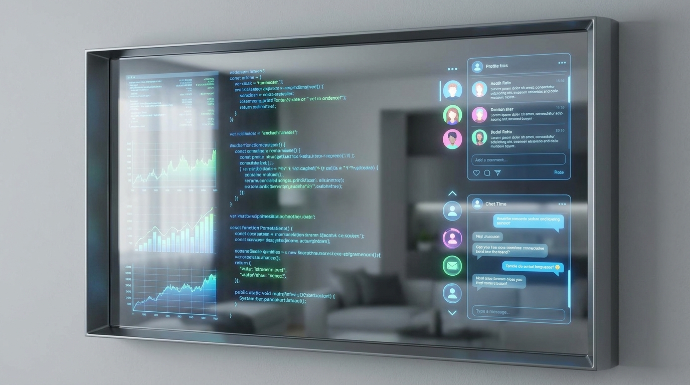 découvrez wise mirror, l'innovation où l'intelligence artificielle fusionne avec l'intelligence sociale pour transformer vos interactions et votre compréhension.
