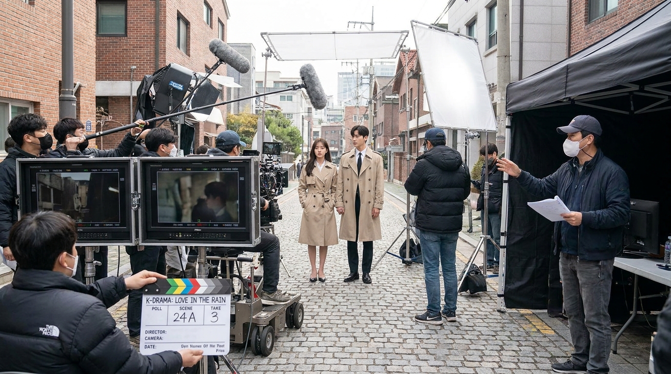 plongez dans le nouveau k-drama captivant avec seo kang jun et ahn eun jin, dévoilant les premières images après une décennie d'amour.