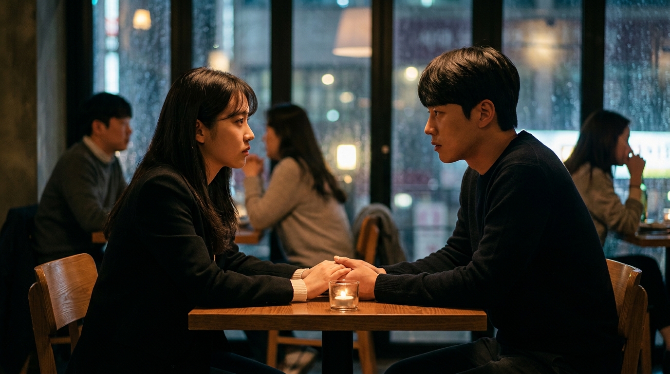 découvrez les premières images du nouveau k-drama avec seo kang jun et ahn eun jin, une histoire passionnante après une décennie d'amour.