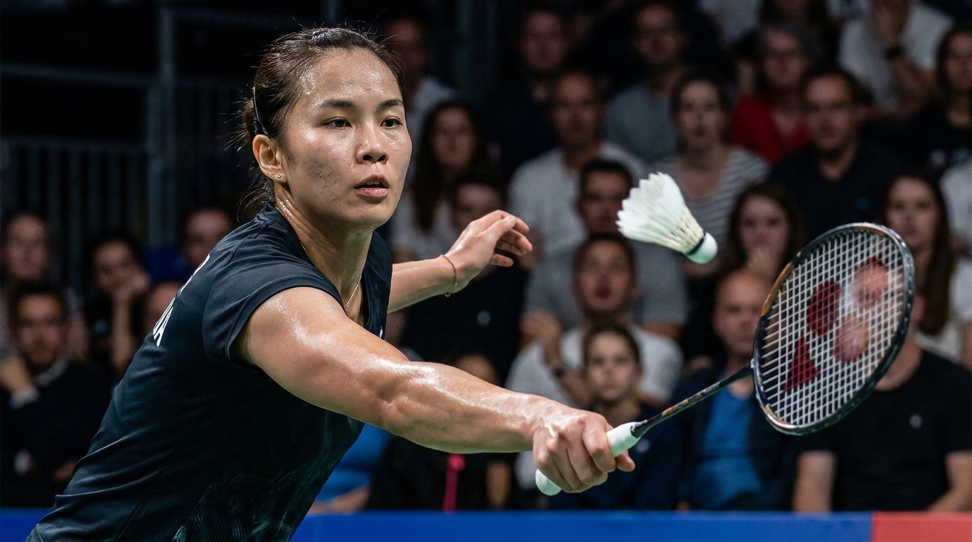 découvrez les enjeux du badminton lors de la compétition, où l'absence de médaille est considérée comme un échec, soulignant l'importance de la victoire pour une performance réussie.