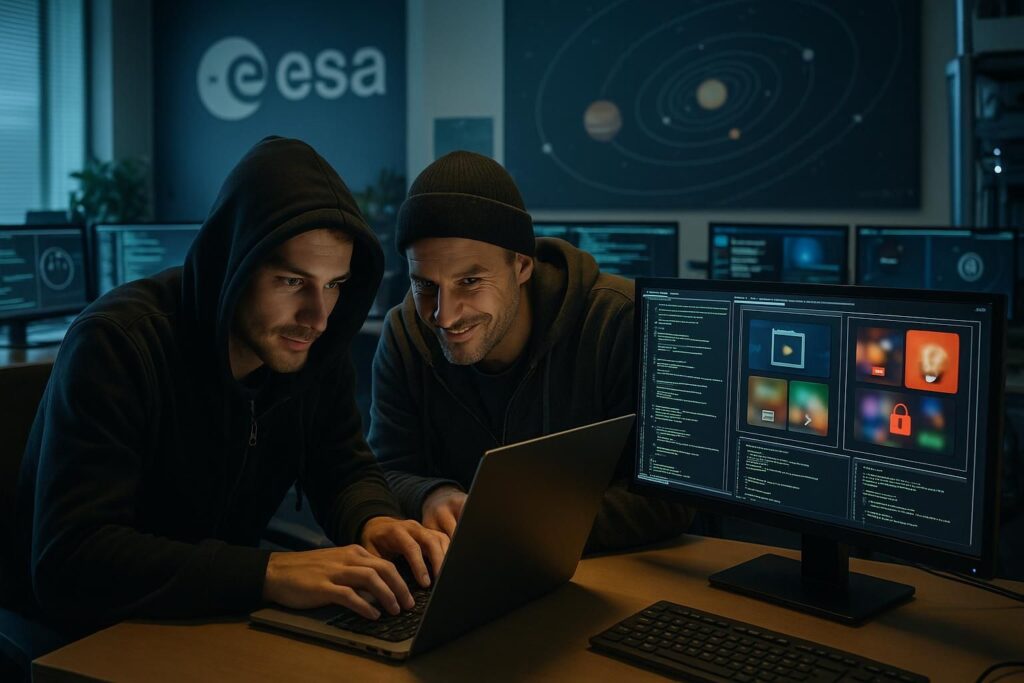 des escrocs détournent le site officiel de l'agence spatiale européenne pour promouvoir des services iptv illégaux, mettant en danger les internautes. découvrez comment éviter ces arnaques.