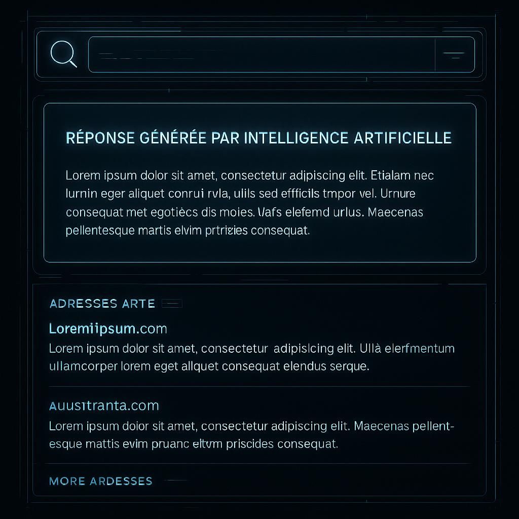 découvrez comment google diminue la visibilité des liens bleus traditionnels en intégrant automatiquement des réponses enrichies par intelligence artificielle pour améliorer l'expérience utilisateur.