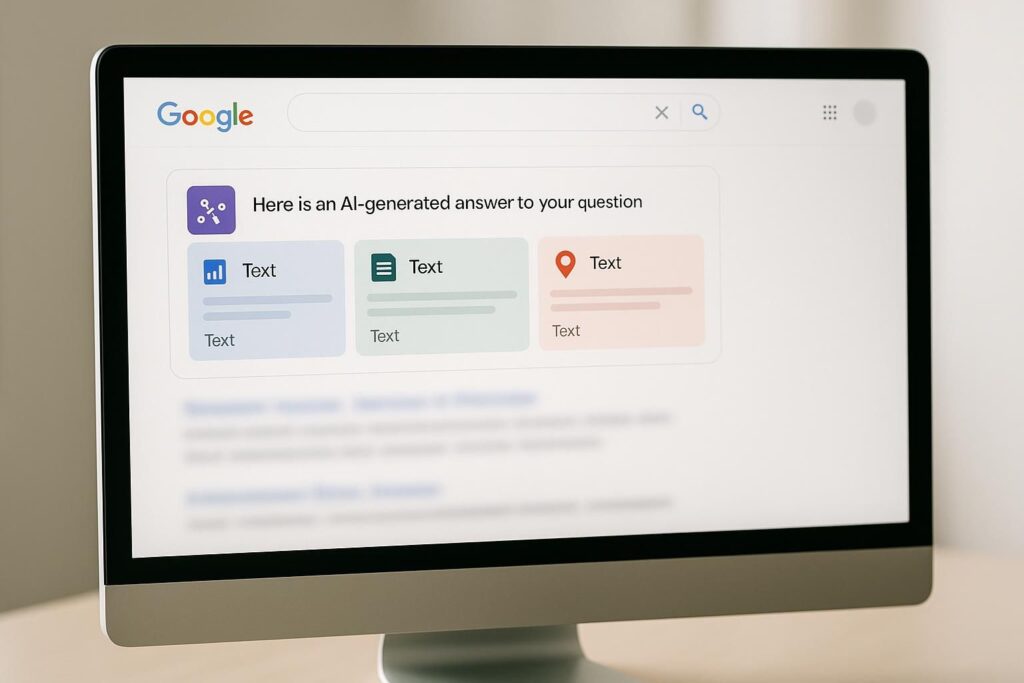 découvrez comment google diminue la visibilité des liens bleus traditionnels en intégrant des réponses enrichies par intelligence artificielle pour améliorer l'expérience utilisateur.