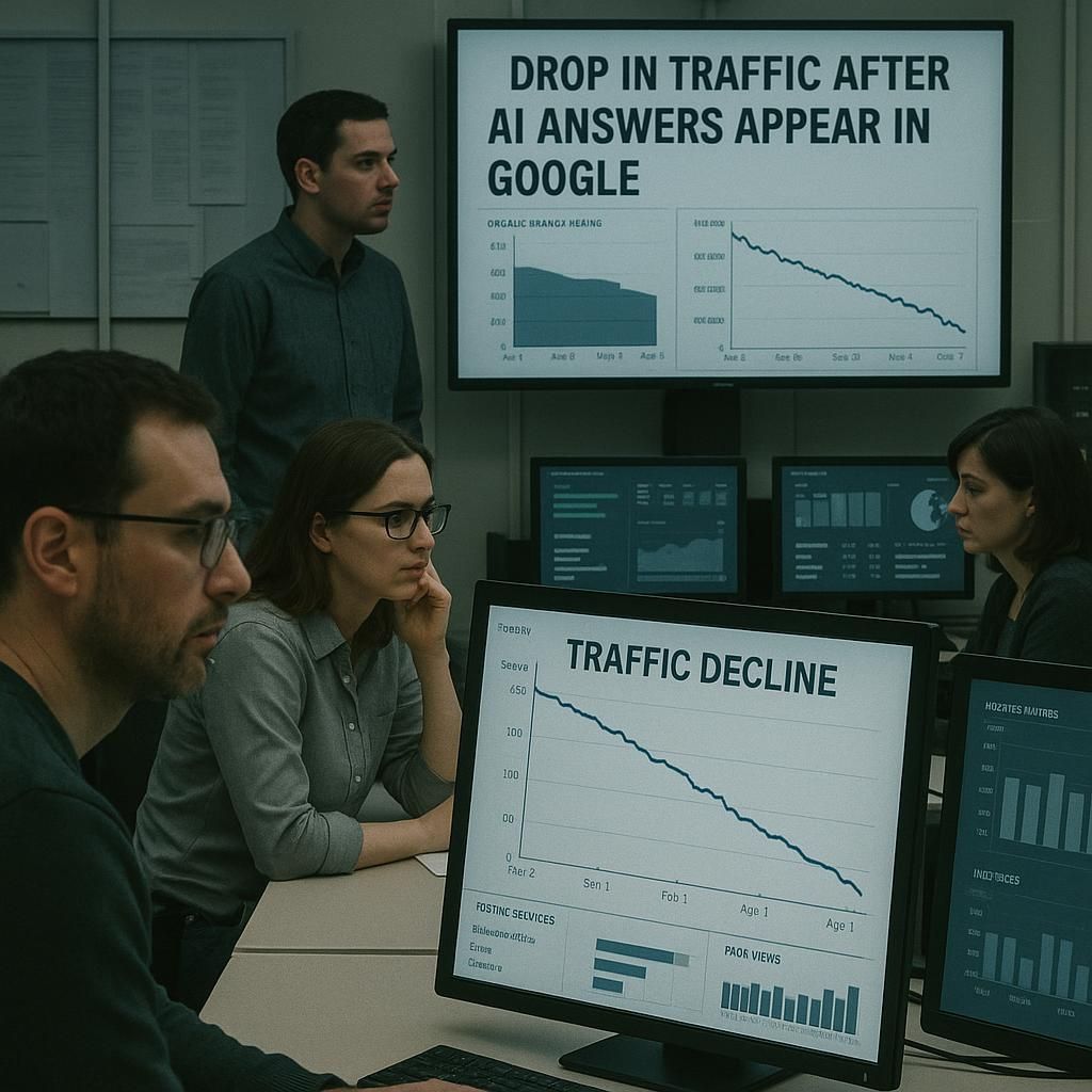 découvrez comment google diminue la visibilité des liens bleus traditionnels en intégrant automatiquement des réponses enrichies par intelligence artificielle, transformant ainsi l'expérience de recherche en ligne.