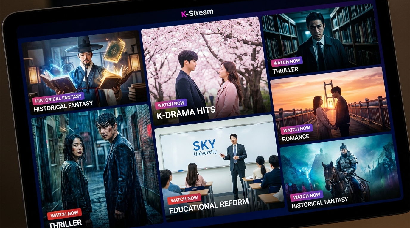 découvrez mon top 7 des k-dramas incontournables disponibles sur netflix en 2026. plongez dans mes recommandations pour ne rien manquer des meilleures séries coréennes cette année.
