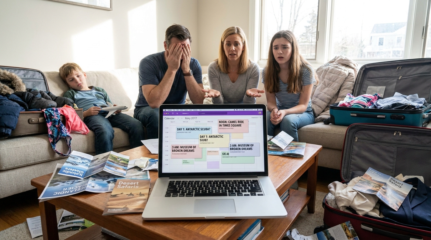 découvrez comment l’utilisation de chatgpt pour organiser des vacances peut rapidement tourner au cauchemar, entre attentes élevées et surprises inattendues.