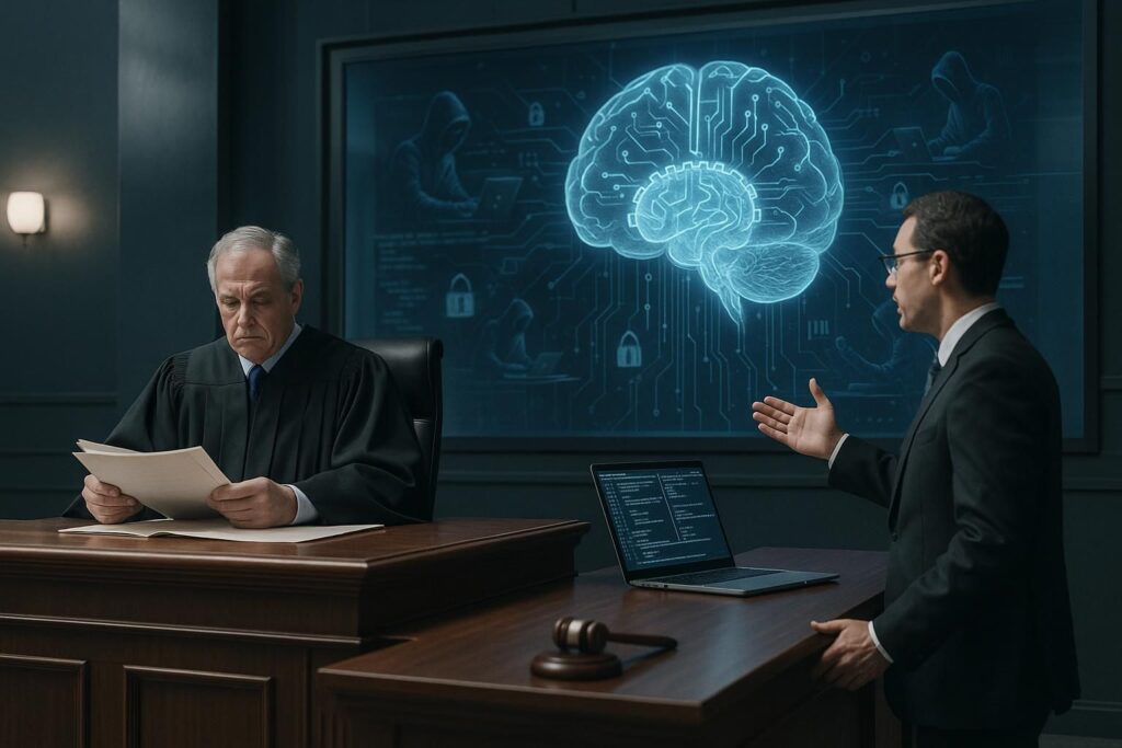 découvrez qui est juridiquement responsable lorsqu'une intelligence artificielle est à l'origine d'une cyberattaque et les enjeux légaux associés.