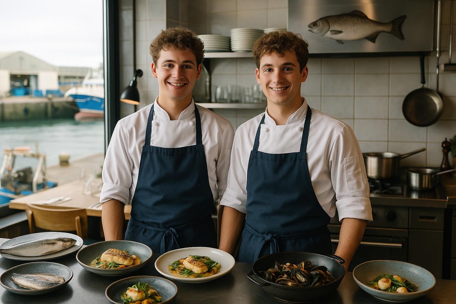 découvrez l'histoire inspirante de ces jumeaux de 24 ans, qui quittent le prestigieux plaza athénée pour devenir les nouveaux visages d'un restaurant emblématique en vendée.