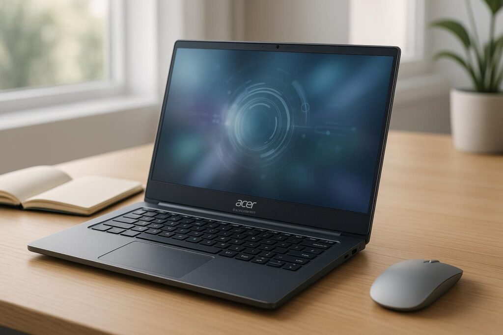 découvrez l'acer googlebook 14 (gp714-91n), un ordinateur portable alliant puissance et innovation pour accompagner efficacement vos tâches quotidiennes avec performance et style.