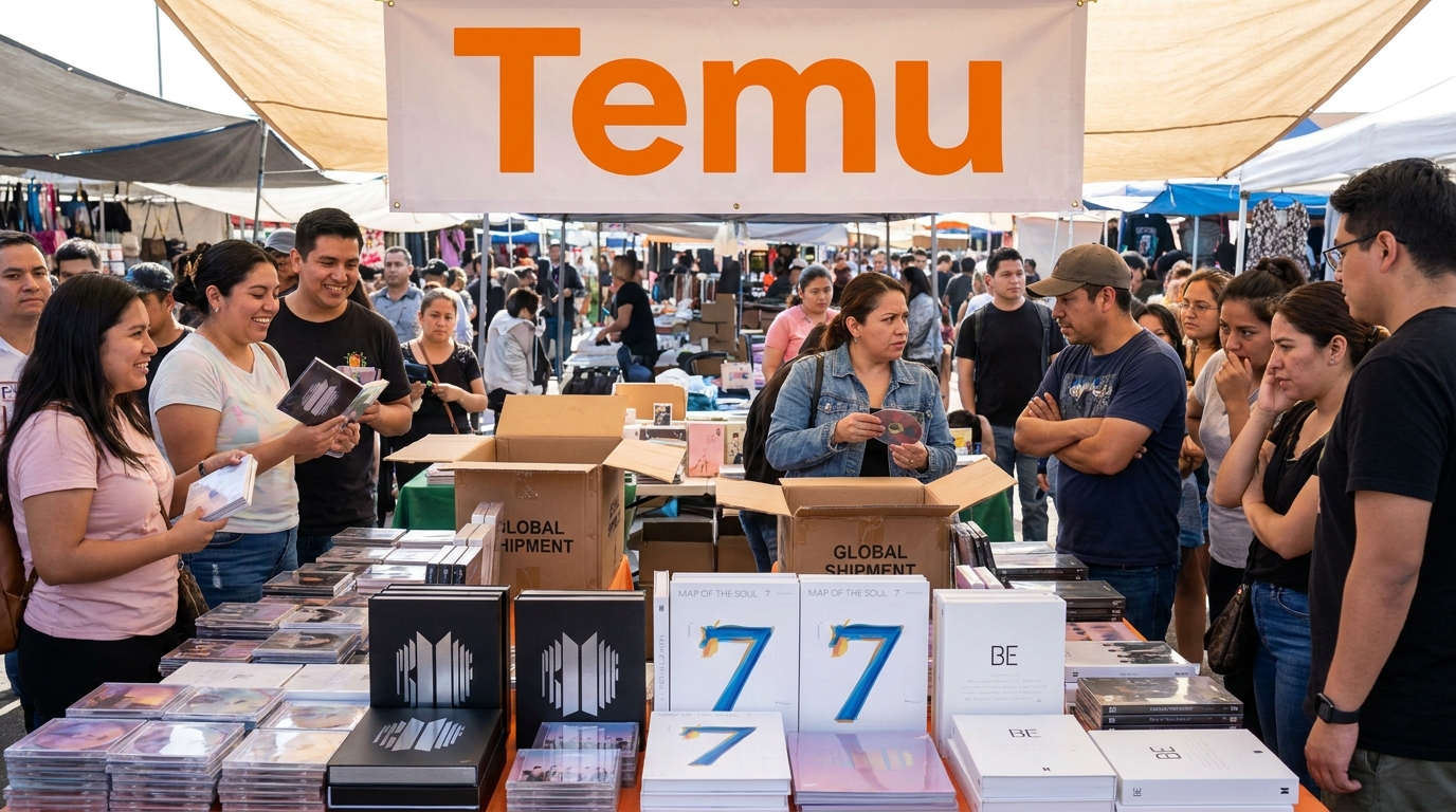 découvrez la controverse autour de la vente des cd de bts sur temu, une arrivée qui suscite de nombreuses réactions parmi les fans et le public.