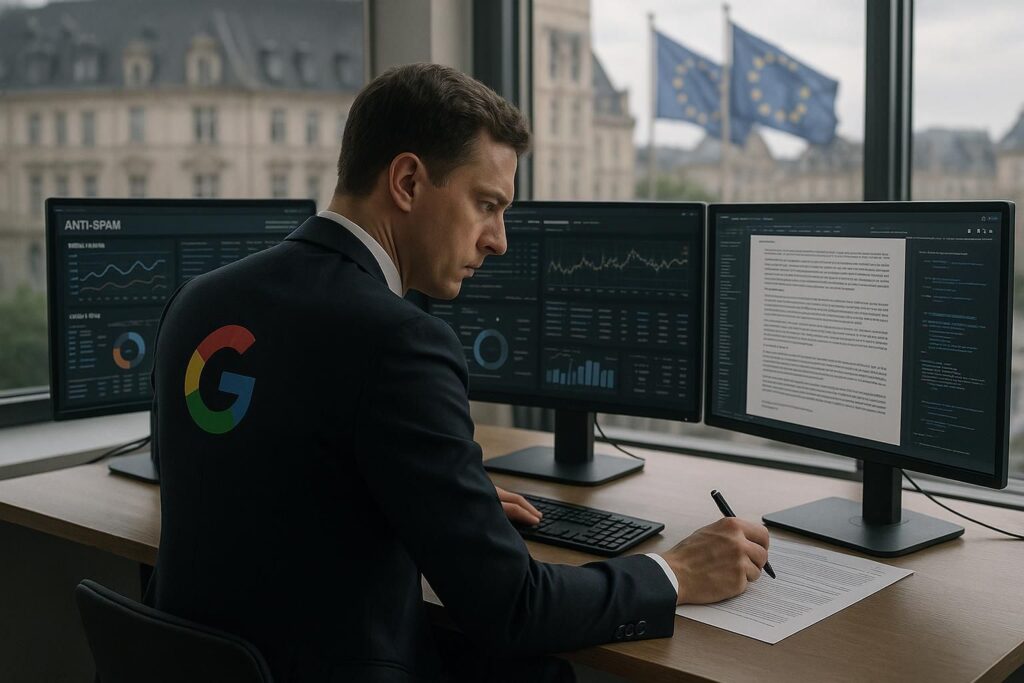découvrez comment google adapte ses règles anti-spam en europe pour éviter une amende historique, impactant les pratiques numériques et la régulation en ligne.