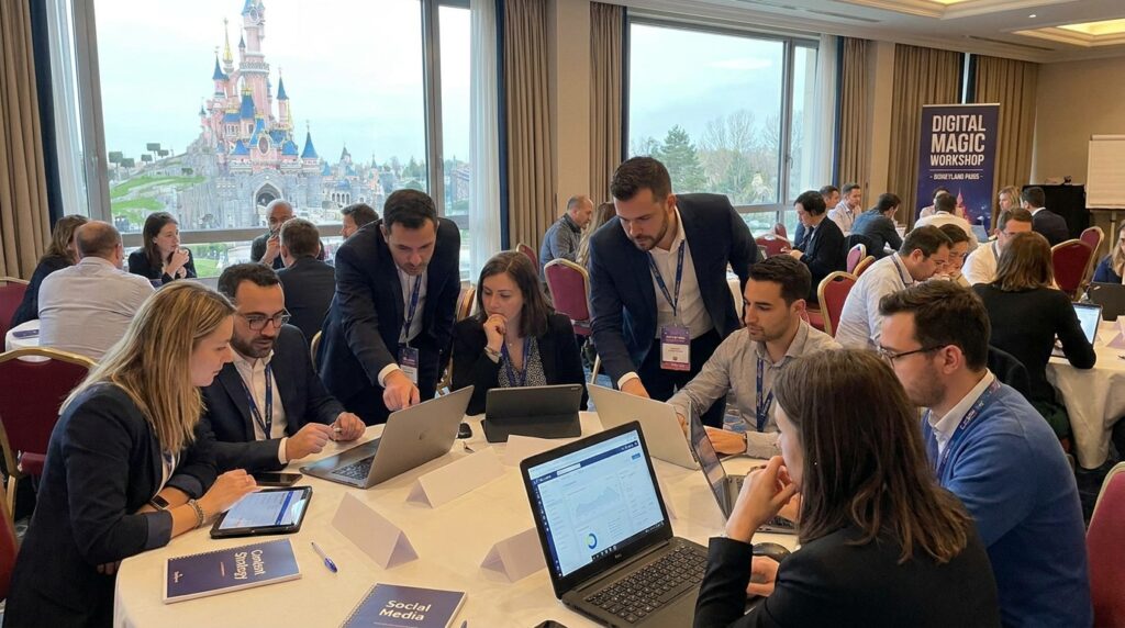 le seo & geo summit revient à disneyland® paris les 15 et 16 octobre 2026 pour une édition exceptionnelle, réunissant les experts du référencement et de la géolocalisation.