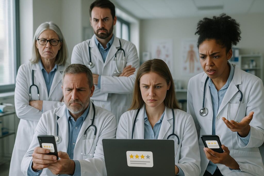 découvrez pourquoi les médecins expriment leur colère face aux avis google laissés par les patients et ce que cela révèle sur la confiance dans le domaine médical.